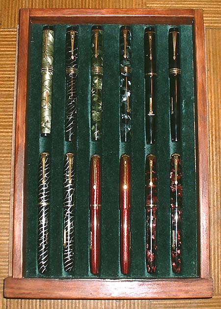 First drawer showing Duro pens.